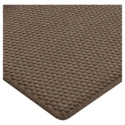 2'x3' Solid Dotted Doormat Black - HomeTrax -Decor Vista GUEST 0065d7eb 68ff 4bce 8a24 7385ac08d23a
