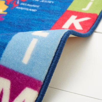 Eric Carle USA Map Area Kids' Rug (2'9"x4'3") - Home Dynamix 8 Eric Carle USA Map Area Kids' Rug (2'9"x4'3") - Home Dynamix - Image 6