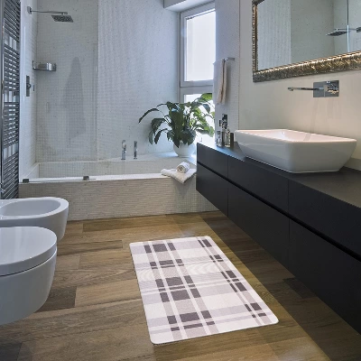 World Rug Gallery Plaid Anti-Fatigue Standing Mat 9 World Rug Gallery Plaid Anti-Fatigue Standing Mat - Image 7