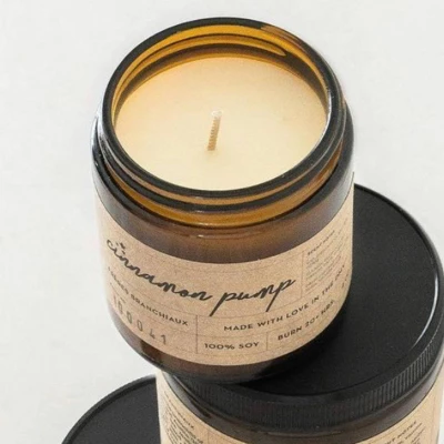 Cinnamon Pump Candle - Freres Branchiaux 4 Cinnamon Pump Candle - Freres Branchiaux - Image 2
