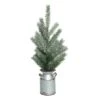 Transpac Artificial 20 In. Green Christmas Tree In Galvanized Milk Jug -Decor Vista GUEST 06d39cb1 a8cc 48df beff b9271ba9ce5c
