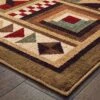 Weston Farmhouse Lodge Area Rug Brown - Captiv8e Designs -Decor Vista GUEST 077d31e3 50f4 4d43 affa 8b63d6adc221
