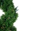 Northlight 5.5' Pre-Lit Artificial Cedar Spiral Topiary Tree In Urn Style Pot, Clear Lights