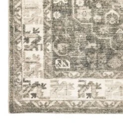 Salina Traditional Persian Style Inspired Area Rug Charcoal/Ivory - Captiv8e Designs -Decor Vista GUEST 083739fe 8d1c 434e a2c6 767d1fb966dd