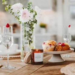 Sweet Water Decor Sunday Brunch 9oz Amber Jar Soy Candle -Decor Vista GUEST 084370c6 da43 42c0 b944 d5c2222990c6