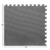 Foam Flooring Tiles - 12-Pack Interlocking EVA Foam Pieces - Non-Toxic Floor Padding For Playroom Gym Or Basement By Stalwart (Gray) -Decor Vista GUEST 0ab4d28b 9697 417f 8884 420d71c4d8a1
