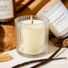 Sweet Water Decor Cashmere And Vanilla 11oz Ribbed Jar Candle -Decor Vista GUEST 0b1928ba a9b7 4865 ab5c 83d9f72aee45