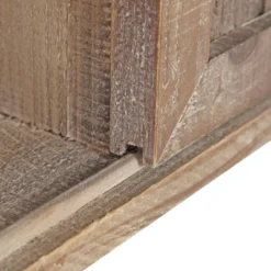 18" X 8" X 20" Decorative Farmhouse Cabinet - Kate & Laurel All Things Decor -Decor Vista GUEST 0b5e33c0 8e11 49ec bc33 b76bd32f26c7