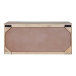 30" X 10" X 14" Mezzeta Decorative Coastal 2 Door Wall Cabinet Whitewash - Kate & Laurel All Things Decor -Decor Vista GUEST 0c5a150f e61c 4414 9a9e 2acbaebf6dd2