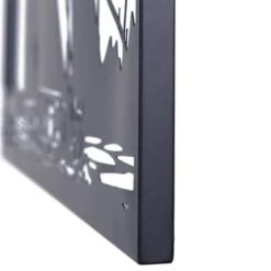 Shadows Of Sailboat In San Francisco Bay Metal Wall Decor Black - StyleCraft -Decor Vista GUEST 0c959e2e 763e 4b19 9141 7e2f2d336b2b