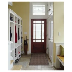 3'x4' Solid Diamond Doormat Brown - HomeTrax -Decor Vista GUEST 0d35a9ca 0e5d 4366 a56c 56b299e2c99b