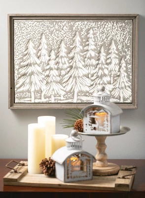 Sullivans Iron Tree Wall Decor 17.75"H White 5 Sullivans Iron Tree Wall Decor 17.75"H White - Image 3