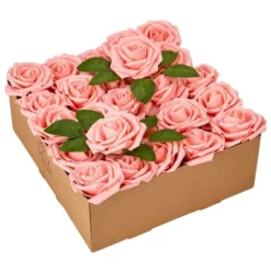 RCZ Décor Artificial Foam Roses For Decoration, Attractive Fake Flowers For DIY Wedding Centerpieces, Includes: 50 Roses With Stems And 20 Leaves 21 RCZ Décor Artificial Foam Roses For Decoration, Attractive Fake Flowers For DIY Wedding Centerpieces, Includes: 50 Roses With Stems And 20 Leaves -Decor Vista GUEST 0dbf4e8f a9f7 4cb0 82bc 08a376ba40f4