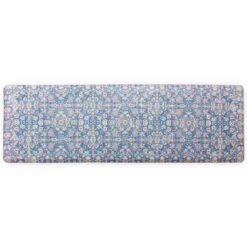 Kilim Anti-Fatigue Comfort Long Floor Mat Blue - Brewster -Decor Vista GUEST 0e13a7c5 dfba 4a5a 8dac f31f540e6d4c