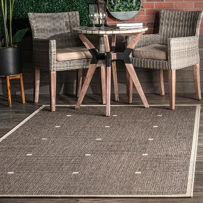 NuLOOM Ryann Glen Check Indoor/Outdoor Area Rug 3 NuLOOM Ryann Glen Check Indoor/Outdoor Area Rug