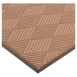 2'x3' Solid Diamond Doormat Brown/Black - HomeTrax -Decor Vista GUEST 0eda3110 8e3e 4fee ab40 52abde4b1741 1