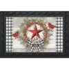 Briarwood Lane Berry Wreath Barnstar Winter Doormat Birds Checker 2 Briarwood Lane Berry Wreath Barnstar Winter Doormat Birds Checker -Decor Vista GUEST 0faa712f 5dcf 44f9 a504 9df46089003b