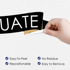 Big Dot Of Happiness Law School Graduation Party Photo Backdrop - Wall Decals -Decor Vista GUEST 112300ae ac86 4e71 bf9f 10dc134c4d34