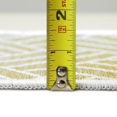 Sussexhome Tetra One Collection Cotton Heavy Duty Low Pile Area Rug , 2' X 3' 6 Sussexhome Tetra One Collection Cotton Heavy Duty Low Pile Area Rug , 2' X 3' - Image 4