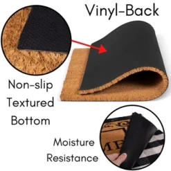 BirdRock Home Layered Welcome Mat With Vinyl Backing For Door Entryway 30 X 42 12 BirdRock Home Layered Welcome Mat With Vinyl Backing For Door Entryway 30 X 42 -Decor Vista GUEST 13b6bdfc e79c 4f04 8072 81fada47c580