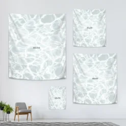 Abstract Water By Sisi And Seb Wall Tapestry -Decor Vista GUEST 146d3934 ac1b 4b28 b486 e82b4f412826