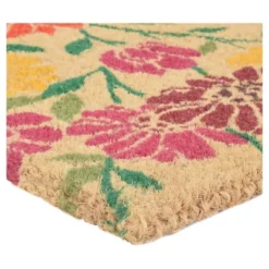 1'6"x2'6" Spring Daisies Coir Doormat - HomeTrax -Decor Vista GUEST 158de5d3 07fe 46a1 b029 72f22fb7015d