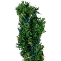 Northlight 5.5' Pre-Lit Artificial Cedar Spiral Topiary Tree In Urn Style Pot, Clear Lights -Decor Vista GUEST 170241d6 4a3d 402b 9305 87945786f9f2