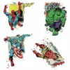 MARVEL SUPERHERO BURST Peel And Stick Giant Wall Decals - ROOMMATES -Decor Vista GUEST 17cf589f 794b 412e 9d3a eb2dd1e6367b