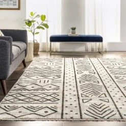NuLOOM Kendra Bohemian Panel Fringe Area Rug -Decor Vista GUEST 1919051c f570 488c 9b88 0eb8afab515f