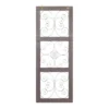 36" X 14" Wood Scroll Window Inspired Wall Decor With Metal Scrollwork Relief Brown - Olivia & May -Decor Vista GUEST 194528de bacf 4a9d a20d db8449abe94a