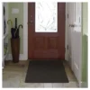 2'x3' Solid Dotted Doormat Black - HomeTrax -Decor Vista GUEST 198189c2 b7ec 496a 9431 ce8434e1fe02