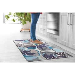 World Rug Gallery Modern Large Floral Anti Fatigue Standing Mat -Decor Vista GUEST 19c0cd6d 0bae 4bb3 89d9 35c5b1e9c3b5