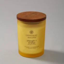 Jar Candle Strength & Energy - Mind And Body By Chesapeake Bay Candle -Decor Vista GUEST 19e61368 9664 4ca3 a67c 0c522fa07fdd