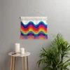 Showmemars Wavy Retro Rainbow Fiber Wall Hanging - Society6 2 Showmemars Wavy Retro Rainbow Fiber Wall Hanging - Society6 -Decor Vista GUEST 1a3f55a1 0ceb 485a 9fe0 fd0a41951fb4