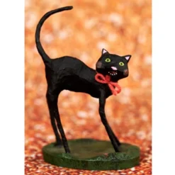 Lori Mitchell Kitty Boo - One Figurine 5.0 Inches - Halloween - 11158 - Polyresin - Black -Decor Vista GUEST 1a7e1d11 91df 4c06 9646 0ae527b6c71f