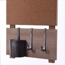 Multi-Functional Wall Memo Board With Chalkboard And Corkboard Brown - StyleCraft -Decor Vista GUEST 1a92f863 297c 4fef 9155 b7e416575868