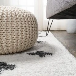 Cristo Berber Geometric Shag Indoor Area Rug - JONATHAN Y -Decor Vista GUEST 1a9e4cc5 5ceb 4f6e ab40 cfb008ce8842