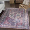 Nicole Curtis Machine Washable Bordered Southwestern Indoor Rug -Decor Vista GUEST 1ad620b0 6206 4d9a aa54 89a84fa1889c