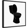 16" X 16" Bathroom Puns III No Words By Becky Thorns Framed Canvas Wall Art Black - Amanti Art 2 16" X 16" Bathroom Puns III No Words By Becky Thorns Framed Canvas Wall Art Black - Amanti Art -Decor Vista GUEST 1be2a094 5c9c 44fc b57a 2eb65c9c7b6a