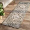 2'x7' Runner Rowland Companion Persian Style Woven Rug Gray - Threshold™ -Decor Vista GUEST 1c5f0bd3 b58d 46c3 9ce1 4490097b1c45