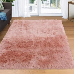 Fluffy Rug Non-Slip ¨C Long Pile Faux Sheepskin Floor Cushion, Ultra-Soft Shaggy Carpet For Bedroom, Living Room, Sofa, Kids Room -Decor Vista GUEST 1d63b422 0185 4d91 8352 67b8ec3b923b