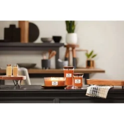 21.5oz Large Jar Pumpkin Butter - WoodWick -Decor Vista GUEST 1d677a50 2222 4196 b5e8 29baff120db4