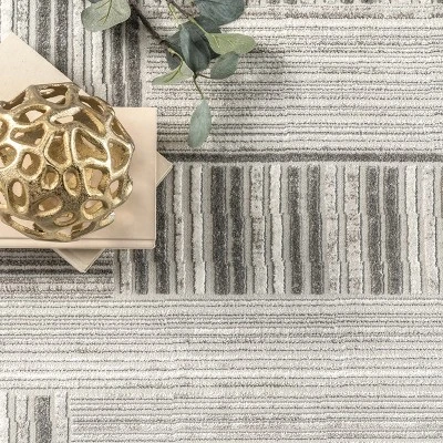 NuLOOM Violet Modern Abstract Linework Area Rug 7 NuLOOM Violet Modern Abstract Linework Area Rug - Image 5