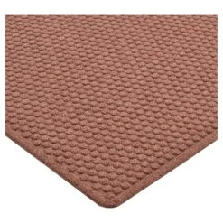 3'x5' Solid Dotted Doormat Burgundy - HomeTrax -Decor Vista GUEST 1fc6bb9b d0db 4be3 a0b2 4c57f2473f16