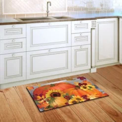 Briarwood Lane Autumn Pumpkin Trio Doormat Sunflowers Fall 30" X 7 Briarwood Lane Autumn Pumpkin Trio Doormat Sunflowers Fall 30" X -Decor Vista GUEST 20b3d376 d81f 4189 a1c4 c3cb1f3f5053