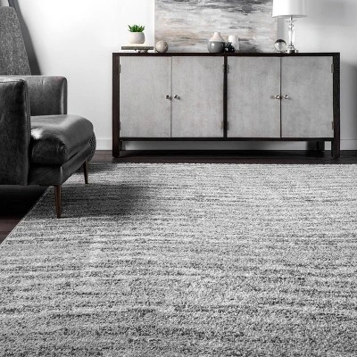 Sherill Gray Rug - NuLOOM 9 Sherill Gray Rug - NuLOOM - Image 7