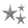 Set Of 3 Metal Stars Indoor Outdoor Wall Decors - Olivia & May -Decor Vista GUEST 2282c920 576d 45c9 ad12 ae35f97539b4