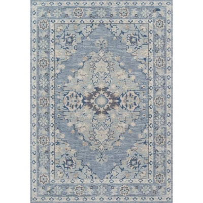 Anatolia Marquis Area Rug Blue - Momeni 8 Anatolia Marquis Area Rug Blue - Momeni - Image 6