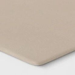 1'8"x5' Rectangle Indoor Floor Mat Tan - Threshold™: Kitchen Runner, Basket Weave, Flat Pile, Polyester -Decor Vista GUEST 234a362b f46d 4f30 9b51 ea633f8e1957