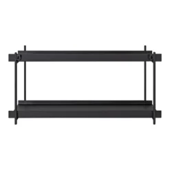 28" X 15" Dominic Tiered Decorative Wall Shelf Black - Kate & Laurel All Things Decor -Decor Vista GUEST 24eed558 c941 4766 8918 b5ba28ee4ed2